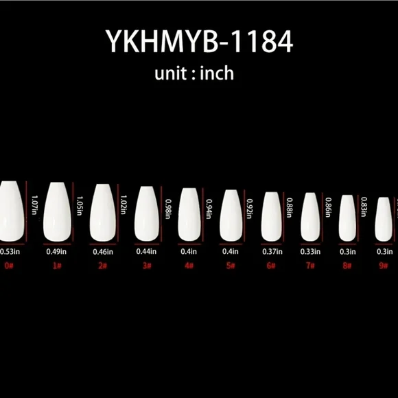 Blue Marble Press-on Nail Set - Picture 3 of 4